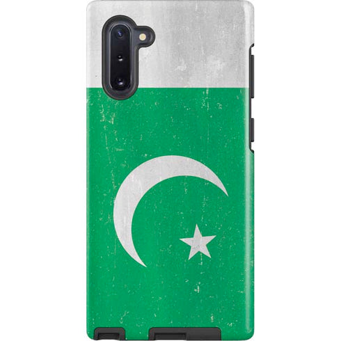 Pakistan Flag Distressed Galaxy Note 10 Pro Case